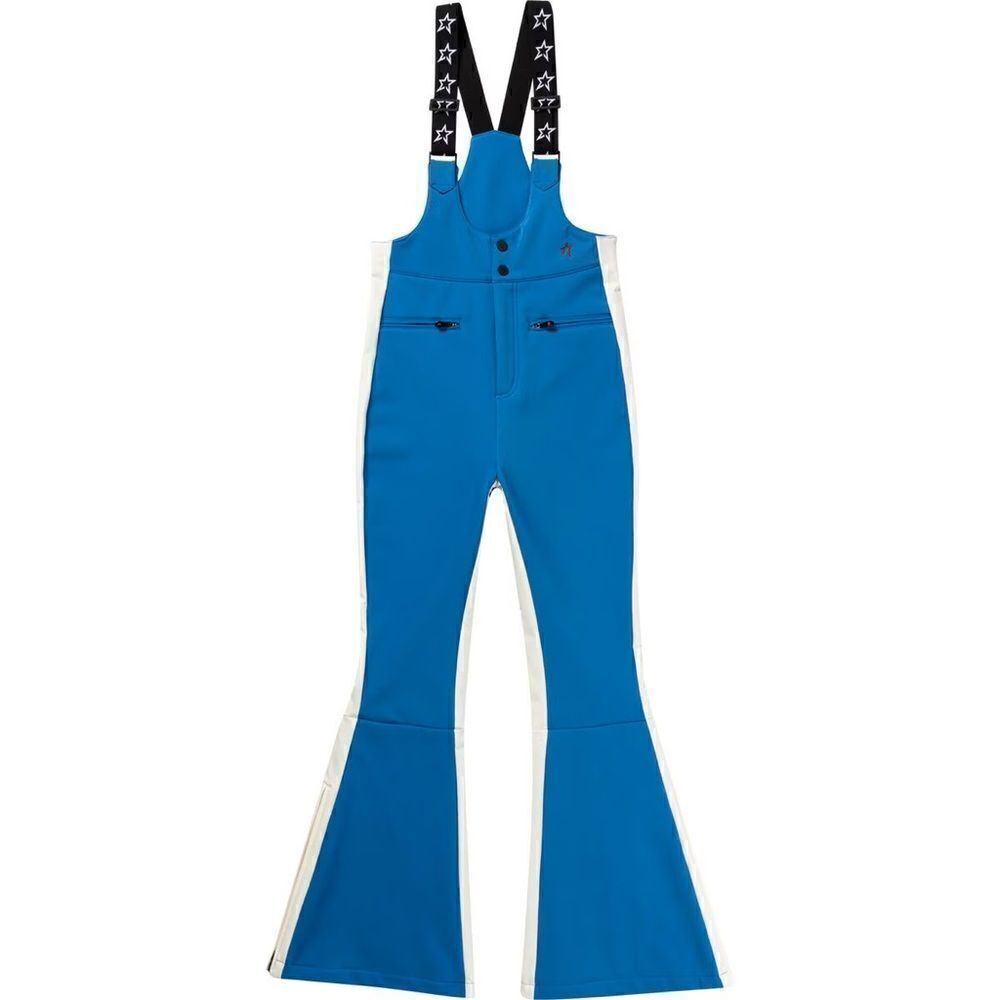 Perfect Moment Dazzling Blue Isola Racing Pant Snow Bibs SALOPETTE NWT Large